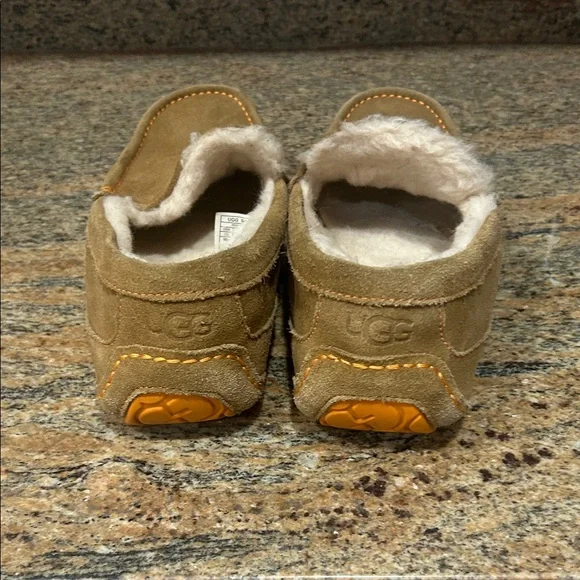 UGG Men's Brown Suede Slip-Ons - Picture 2 of 6